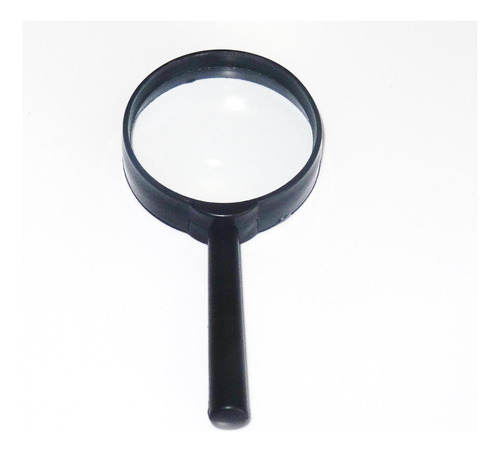 Lupa De 90 Mm Con Mango Resistente Lupa Negra