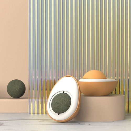 Bola interactiva Catnip Cat Herb Ball Lambe para colorear huevos