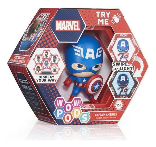 Figura Marvel - Wow Pods Capitan America - Marvel