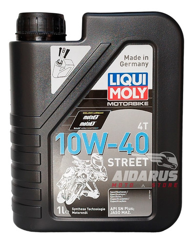 Aceite Para Moto Street 10w40 Liqui Moly