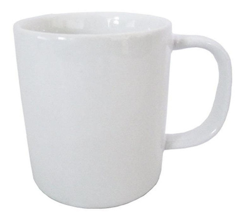 Caneca De Porcelana Branca Real 300ml