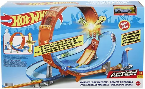 Hot Wheels Pista Action Desafios Das Alturas - Mattel - Bebe Brinquedo