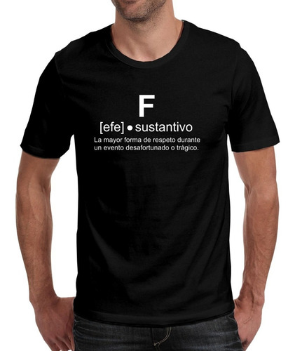 Camiseta Playera Meme Press F To Pay Respect Efe