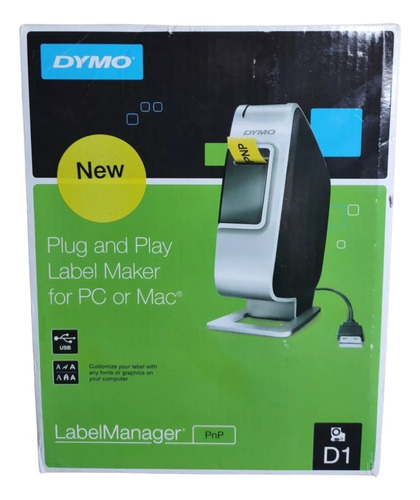 Dymo Plug And Play Label Maker Para Pc O Mac