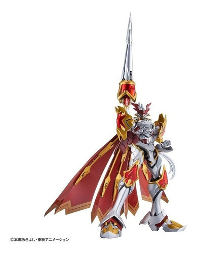 Boneco Dukemon Amplified Digimon Bandai Figure Rise Kit Toy