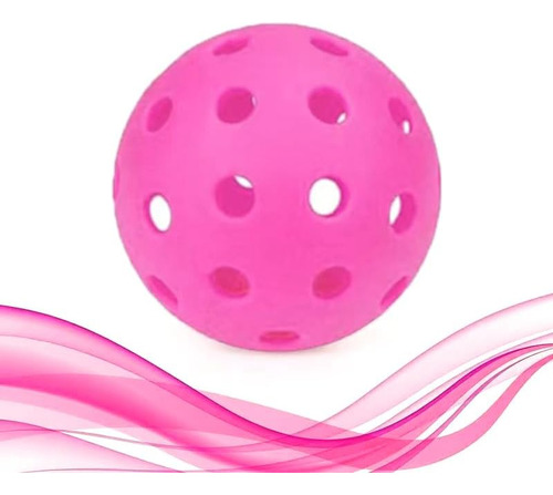 Pelotas De Pickleball Aprobadas Por Usapa, 40 Bolas Rosas