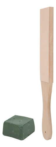 Tabla De Afilar De Madera Para Pulir Cuero, Correa Doble