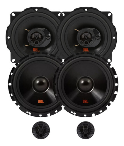 Kit 2 Vias 6 62vfx55 110w + 2 Alto Falantes 5 Jbl Flex4