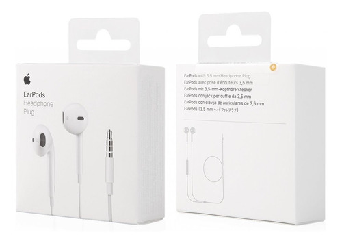 Auriculares Apple Earpods Con Conector 3.5mm Original Caja