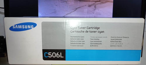 Tóner Samsung K506 Negro Modelo: Clt-k506l Clp-680, Clx-6262