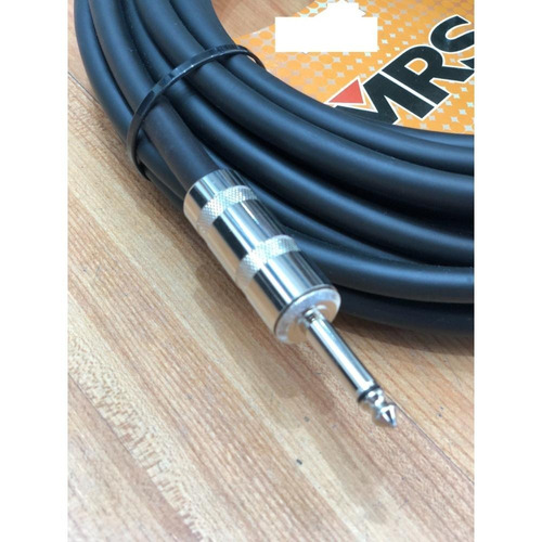 Cable Para Instrumento De Plug A Plug 10 Metros Negro Mrs