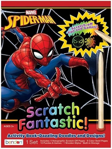 Marvel Spiderman Cero Fantastic Actividad Libro