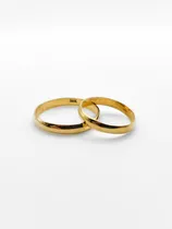 Comprar Alianzas De Compromiso - Oro 18k Amarillo 3mm \u002F 0.6mm Bombé