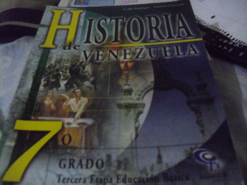 Libro De Historia De Venezuela 7o Grado Freddy Dominguez Nap
