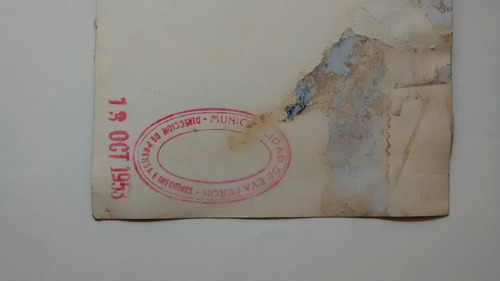 Foto Documento Histórico Peronismo 1953 + Yapas. Martinez_