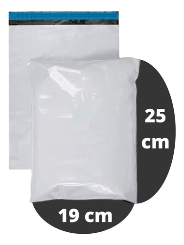 Envelope Plástico De Segurança Para Correios 19x25 500 Un