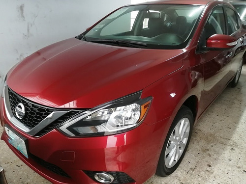 Nissan Sentra Advance 2017 Rojo