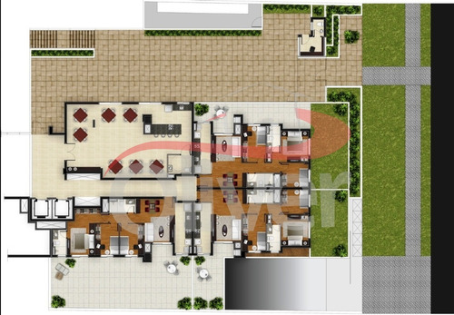 Imagem 3 de 30 de Chanson, Apartamento 2 Dormitorios, 2 Vagas De Garagem, Villa Izabel, Curitiba, Paraná - Ap00612 - 33362487