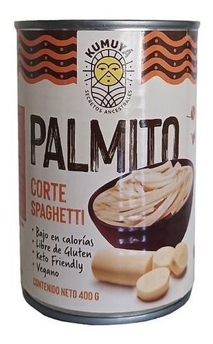 Palmitos Corte Spaghetti 400g Kumuyá