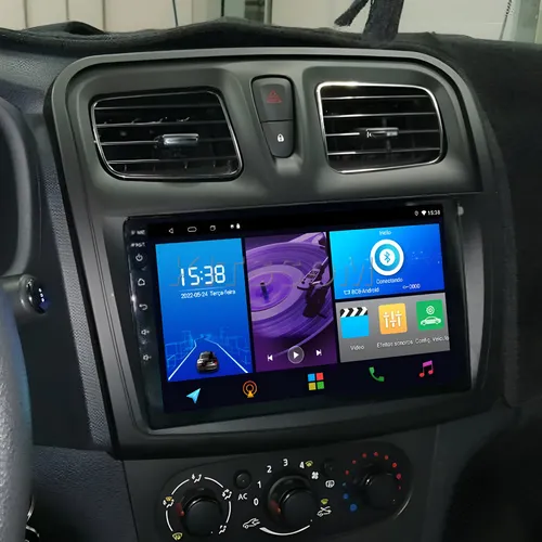 Radio Android Renault Logan Sandero Carplay / Android Auto