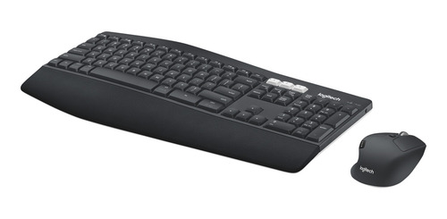 Imagen 2 de 3 de Kit de teclado y mouse inalámbrico Logitech MK850 Español Latinoamérica de color negro
