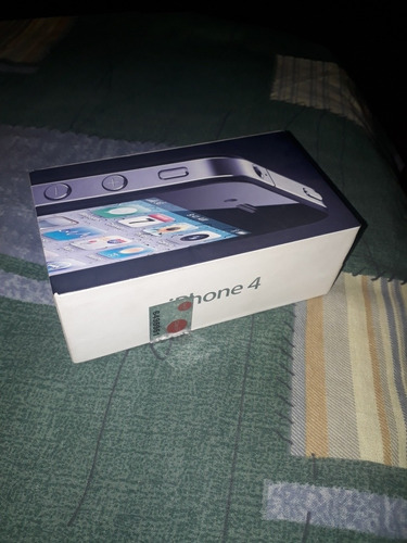 Caja De iPhone 4 Black 32gb