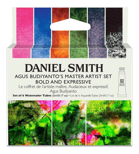Kit de tubos de agua Aquarela Daniel Smith Budiyanto