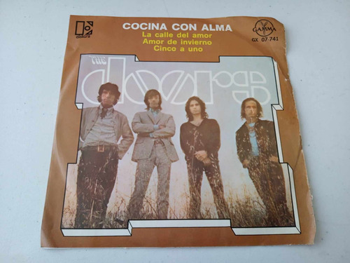 The Doors · Cocina Con Alma · Vinilo 7 Mex C/ Tapa Buen 