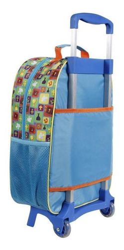 Imagem 4 de 8 de Kit 3 Palavrinhas Mochila C Rodinha + Lancheira - Oficial