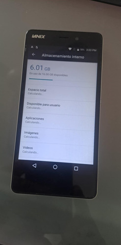 Lanix Ilium L610 1g Ram 16gb Libre Blanco (Usado)