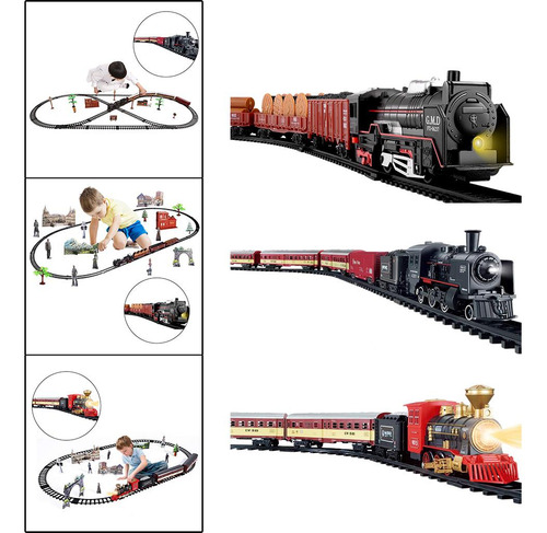 Juego De Trenes Eléctricos Juego De Trenes De Juego A Pilas