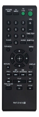 Control Remoto Repuesto Para Tv Audio Proyector Sony Dvd Vhs