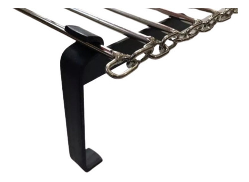 Parrilla De Alambre Cromado Plegable De Enrrollar Con Funda
