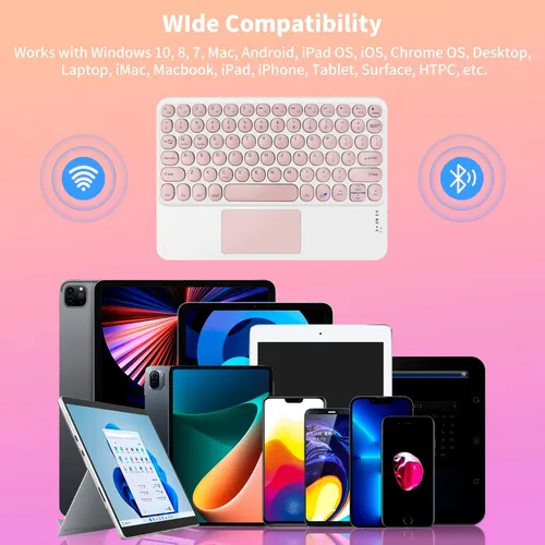 Teclado con touchpad para tablet hotsell