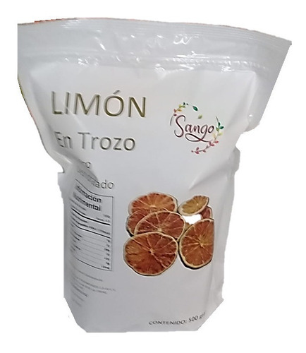 1 Kg De Limón Deshidratado En Rodajas Natural