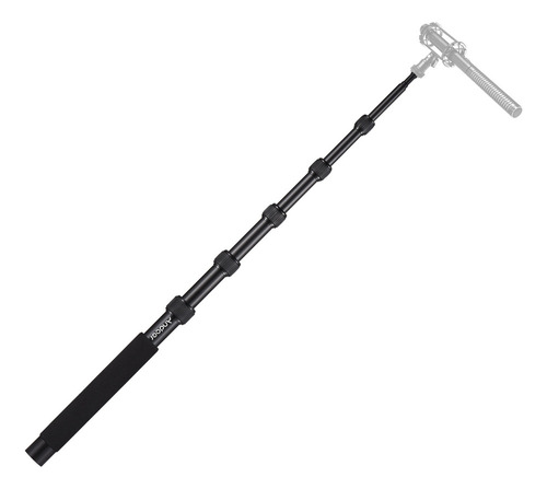 Q Micrófono Portátil Andoer Boom Arm, Micrófono Extensible