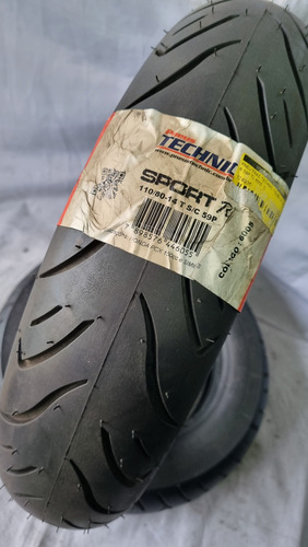 Pneu Traseiro Technic Sport 110/80 14 Novo Biz Pcx (Usado)