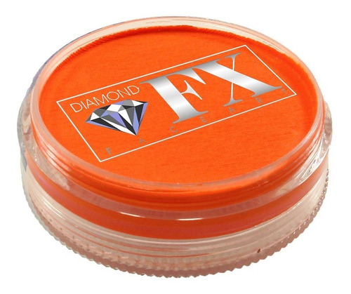 Diamond Fx Neon Face Paint Orange 45 Mm