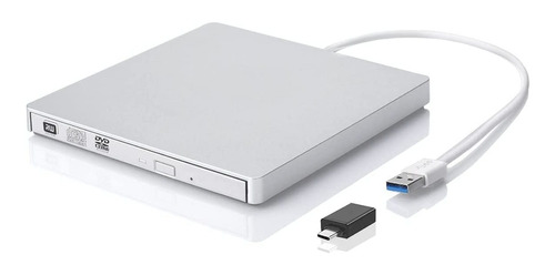 Cd Dvd Externa Usb 3 0 Tipo C Dvd Cd Rom Rw Escritor Qu...