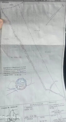 Terreno De 5 Hectáreas En Punucapa, Valdivia