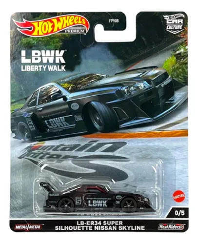 Hot Wheels Chase Mountain Drifters Nissan Skyline Liberty