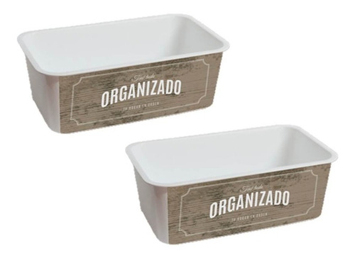 Caja Organizadora Fashion Deco N.2  X 2 Unidades Colombraro