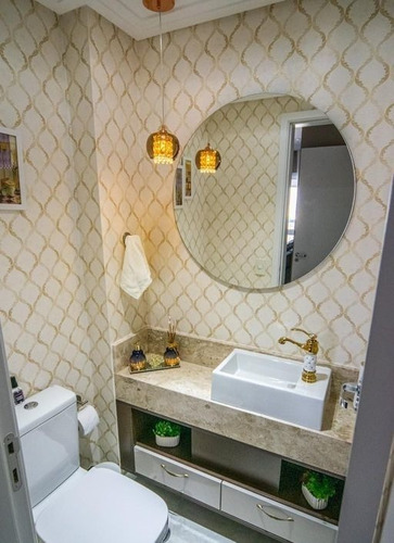 Imagem 12 de 30 de ** Landscape Tatuapé - Lindo Apartamento C/ Ampla Varanda Gourmet C/ Churrasqueira ** - Ap1719