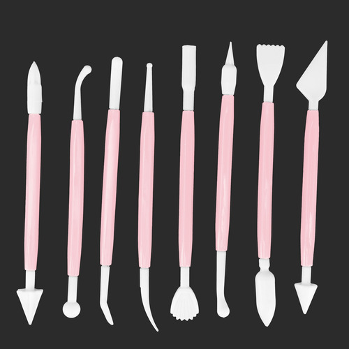 Juego De 8 Herramientas De Decoración De Fondant Para