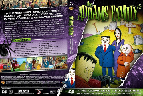 Dvd A Família Addams -   Completo Dublado  ( 4 Dvds  )