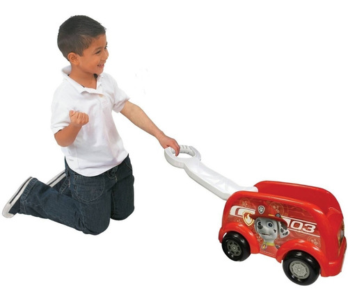 Carrito De Arrastre Roll N Go Fire Engine Wagon /cdjuguetes