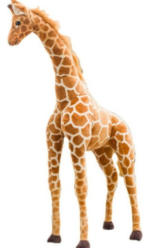 Brinquedo De Pelúcia De Girafa Macia 100cm