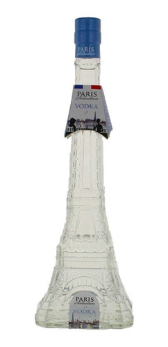 Dia Del Padre Vodka Importada Botella Torre Eiffel Francesa