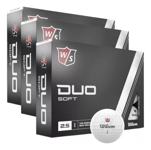 Kaddygolf Pelotas Golf Wilson Duo Soft Blanda Promo X36