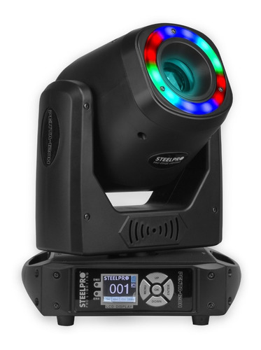 Imagen 6 de 10 de Cabeza Móvil Spot 120w Prisma 5 Caras Aro Smd Case Steelpro
